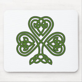Celtic Shamrock - St Patricks Day Muismat