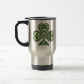 Celtic Shamrock - St Patricks Day Reisbeker (Links)