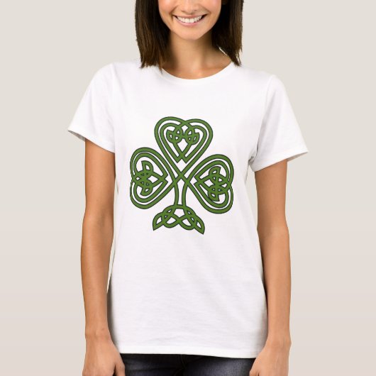 Celtic Shamrock - St Patricks Day T-shirt (Voorkant)
