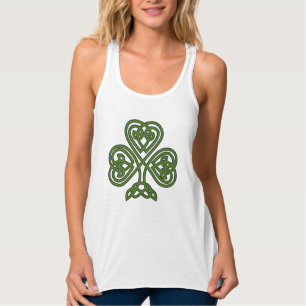 Celtic Shamrock - St Patricks Day Tanktop