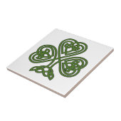Celtic Shamrock - St Patricks Day Tegeltje (Zijkant)