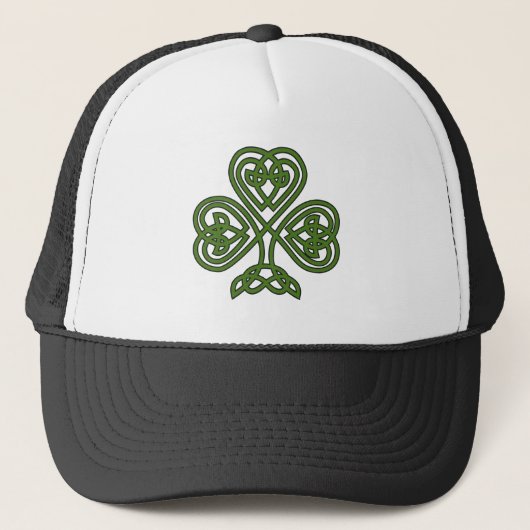 Celtic Shamrock - St Patricks Day Trucker Pet (Voorkant)