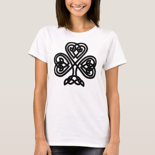 Celtic Shamrock T-shirt (Voorkant)
