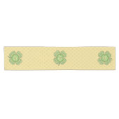 Celtic Shamrock Table Runner Korte Tafelloper (Horizontaal)
