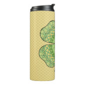 Celtic Shamrock Thermal Tumbler Thermosbeker (Gedraaid links)