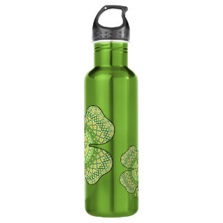 Celtic Shamrock Water Bottle Waterfles