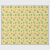 Celtic Shamrock Wrapping Paper Cadeaupapier (Vlak)