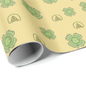 Celtic Shamrock Wrapping Paper Cadeaupapier (Rol Hoek)