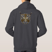 Celtic Shield and Swords Hoodie (Achterkant)
