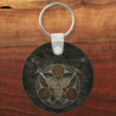 Celtic Shield and Swords Sleutelhanger (Voorkant)