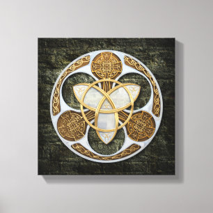 Celtic Shield Canvas Afdruk