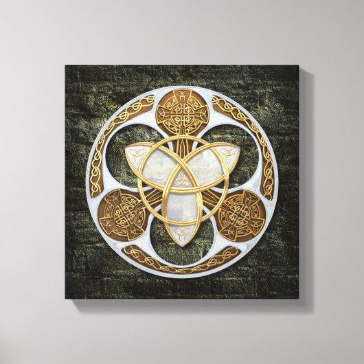 Celtic Shield Canvas Afdruk (Voorkant)