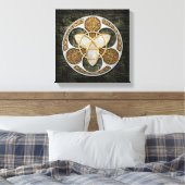 Celtic Shield Canvas Afdruk (Insitu (Slaapkamer))