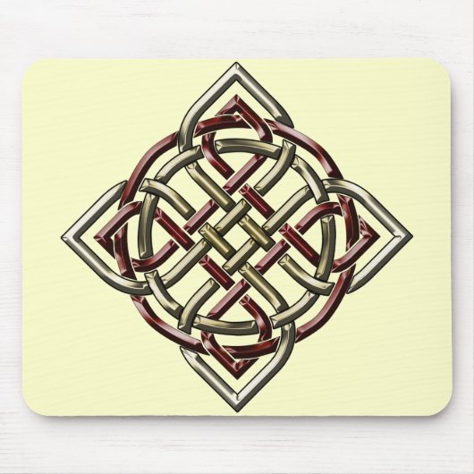 Celtic Shield Knot Mousepad Muismat (Voorkant)