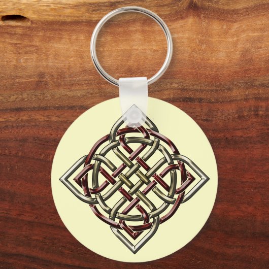 Celtic Shield Knot Sleutelhanger (Voorkant)
