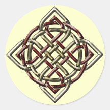 Celtic Shield Knot Sticker