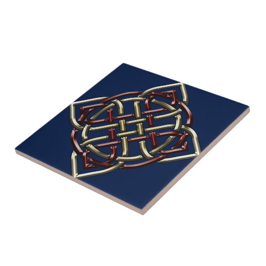 Celtic Shield Knot Tegeltje (Zijkant)