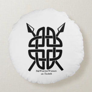 Celtic Shield, MeWarriorWoman op Twitch Rond Kussen
