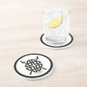 Celtic Shield, MeWarriorWoman op Twitch Zandsteen Onderzetter (Zijkant)