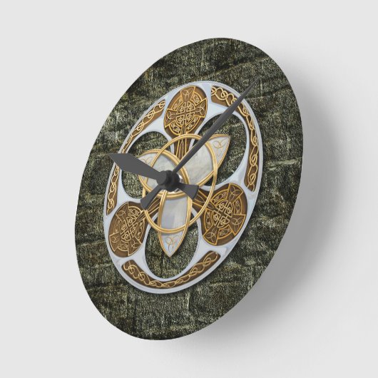 Celtic Shield Ronde Klok (Hoek)