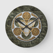 Celtic Shield Ronde Klok (Voorkant)
