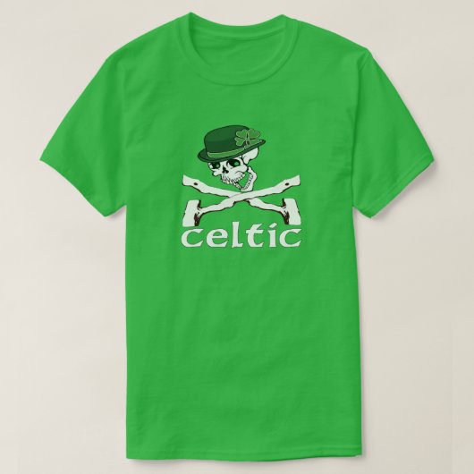 Celtic Shillelagh T Shirt (Design voorkant)