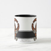 Celtic Skull & Biohazard Coffee Mok (Midden)