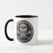 Celtic Skull & Crossbones Mok (Links)