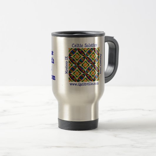 Celtic Solstice Travel Mug Reisbeker (Voorkant rechts)