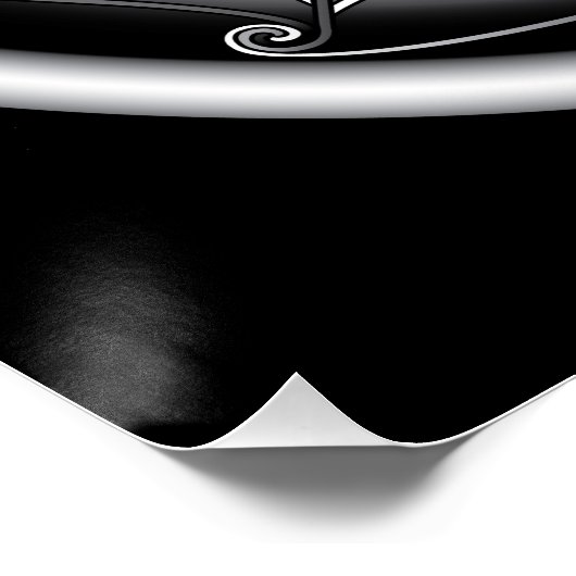 Celtic Spider Mandala Poster (Hoek)