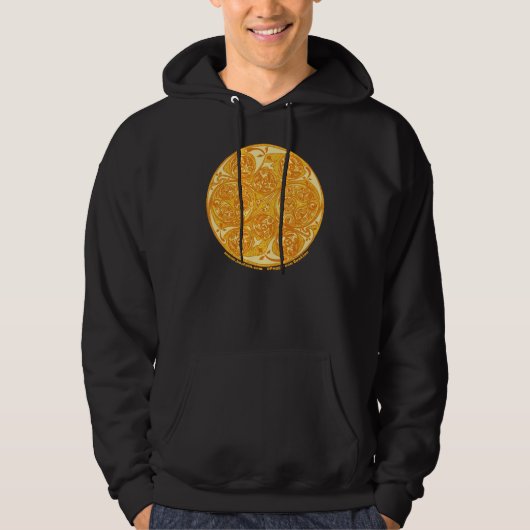 Celtic Spiral Art Mandala Hoodies (Voorkant)