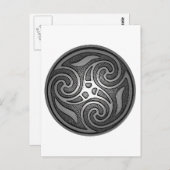 Celtic Spiral Briefkaart (Voorkant / Achterkant)