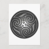Celtic Spiral Briefkaart (Voorkant)