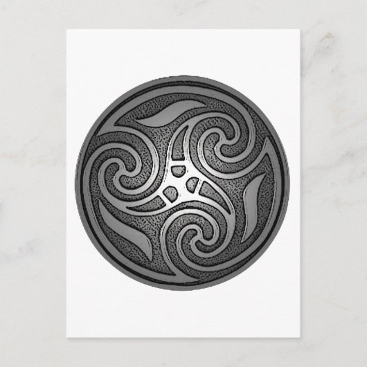 Celtic Spiral Briefkaart (Voorkant)