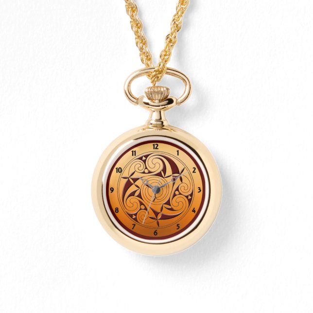 Celtic Spiral Horloge (Voorkant)