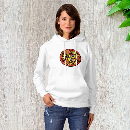 Celtic Spiral Vrouwen Hoodie