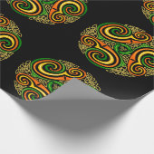celtic spirals wrapping paper cadeaupapier (Hoek)