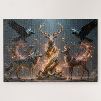 Celtic Spirit Animal Totem Jigsaw Puzzle Legpuzzel
