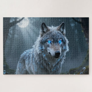Celtic Spirit Animal Wolf Jigsaw Puzzle Legpuzzel