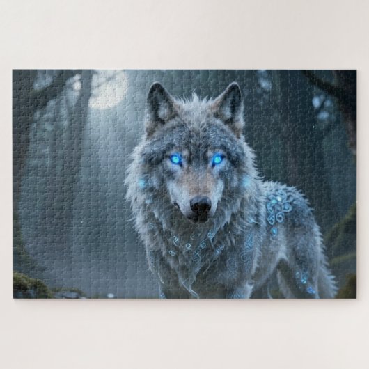 Celtic Spirit Animal Wolf Jigsaw Puzzle Legpuzzel (Horizontaal)