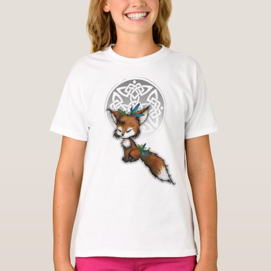 Celtic Spirit Fox T-shirt (Voorkant)