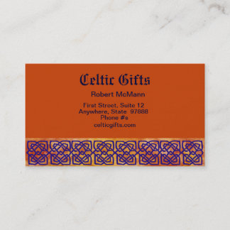 Celtic Square Knots op Paprika Visitekaartje
