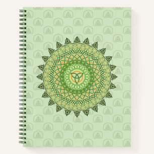 Celtic St. Patricksdag Spiraal Notebook Notitieboek