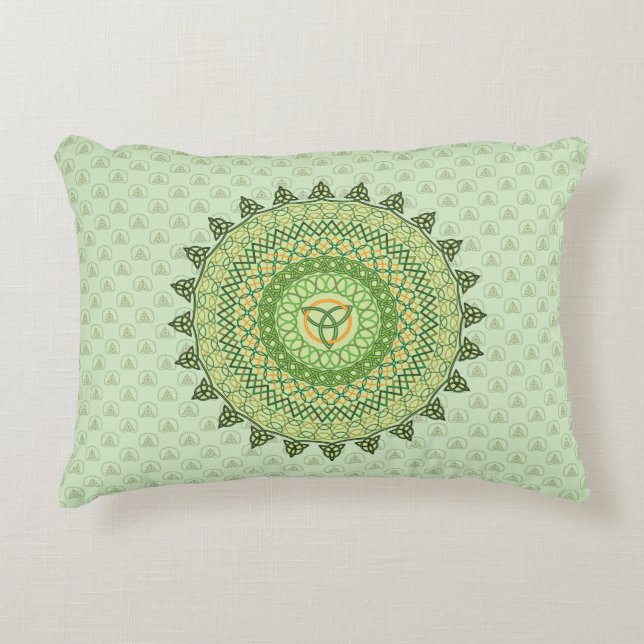 Celtic St. Patty's Day Accentkussen Decoratief Kussen (Voorkant)