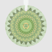 Celtic St. Patty's Day Acryllic Ornament (achterkant)