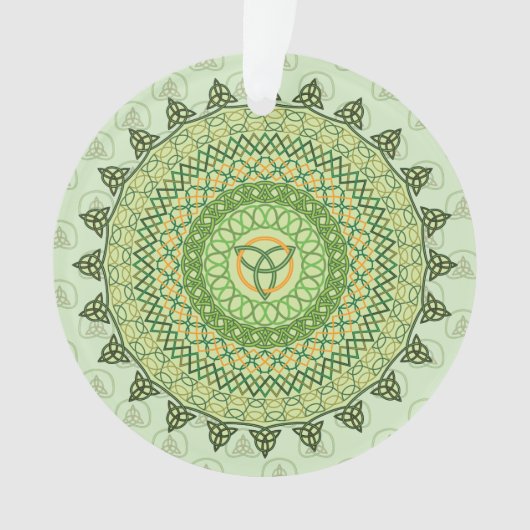Celtic St. Patty's Day Acryllic Ornament (voorkant)