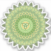 Celtic St. Patty's Day Contour Sticker (Voorkant)