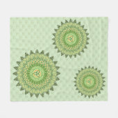Celtic St. Patty's Day Fleece Deken (Voorkant (Horizontaal))