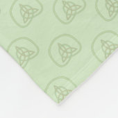Celtic St. Patty's Day Fleece Deken (Hoek)