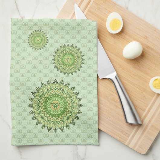 Celtic St. Patty's Day Handdoek (Quarter Fold)